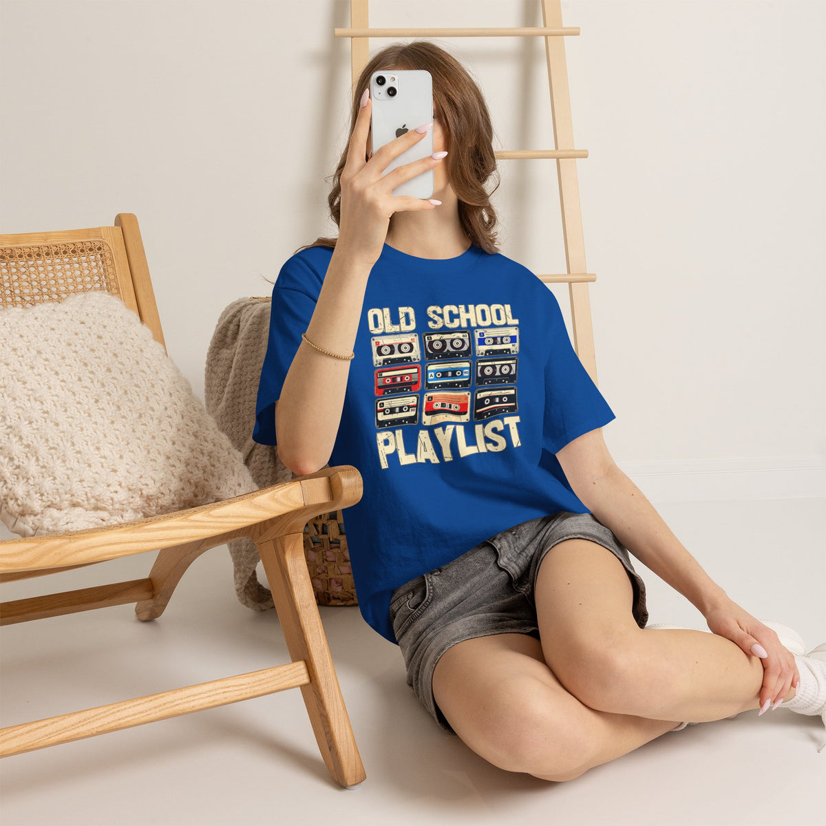 Old School Playlist Cassette Tape T-Shirt