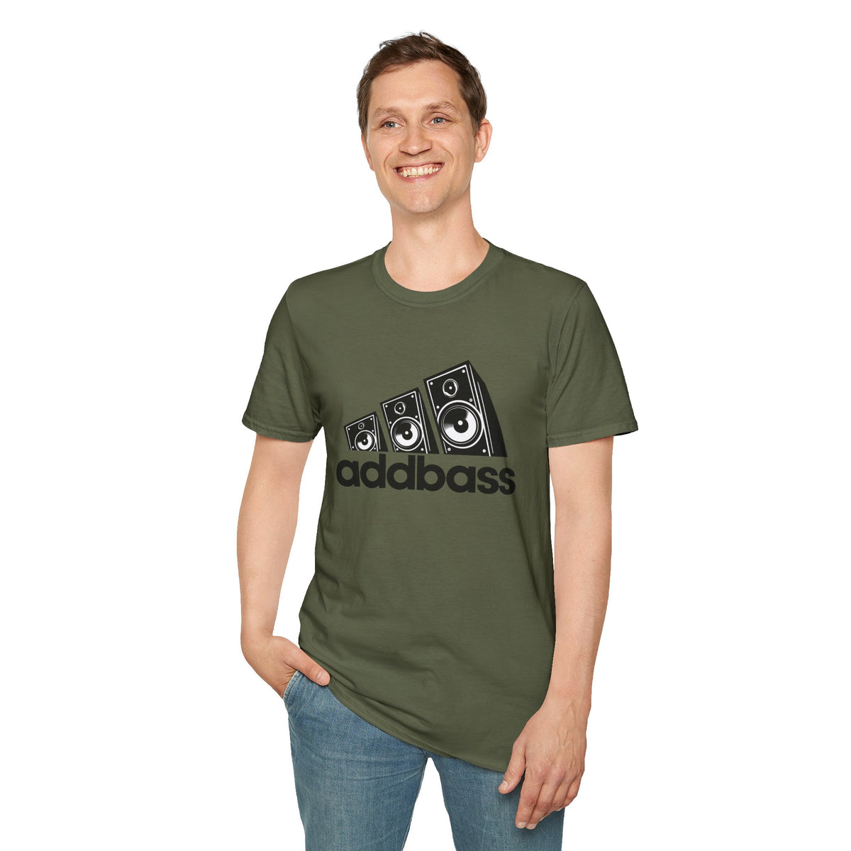Addbass Speaker Graphic Music T-Shirt