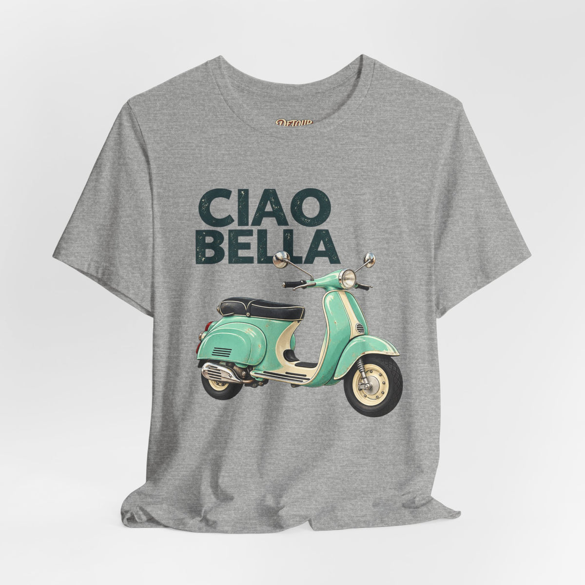 Ciao Bella Vespa Scooter Graphic T-Shirt