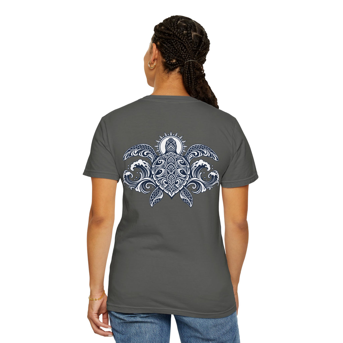 Sacred Sea Turtle Mandala T-Shirt