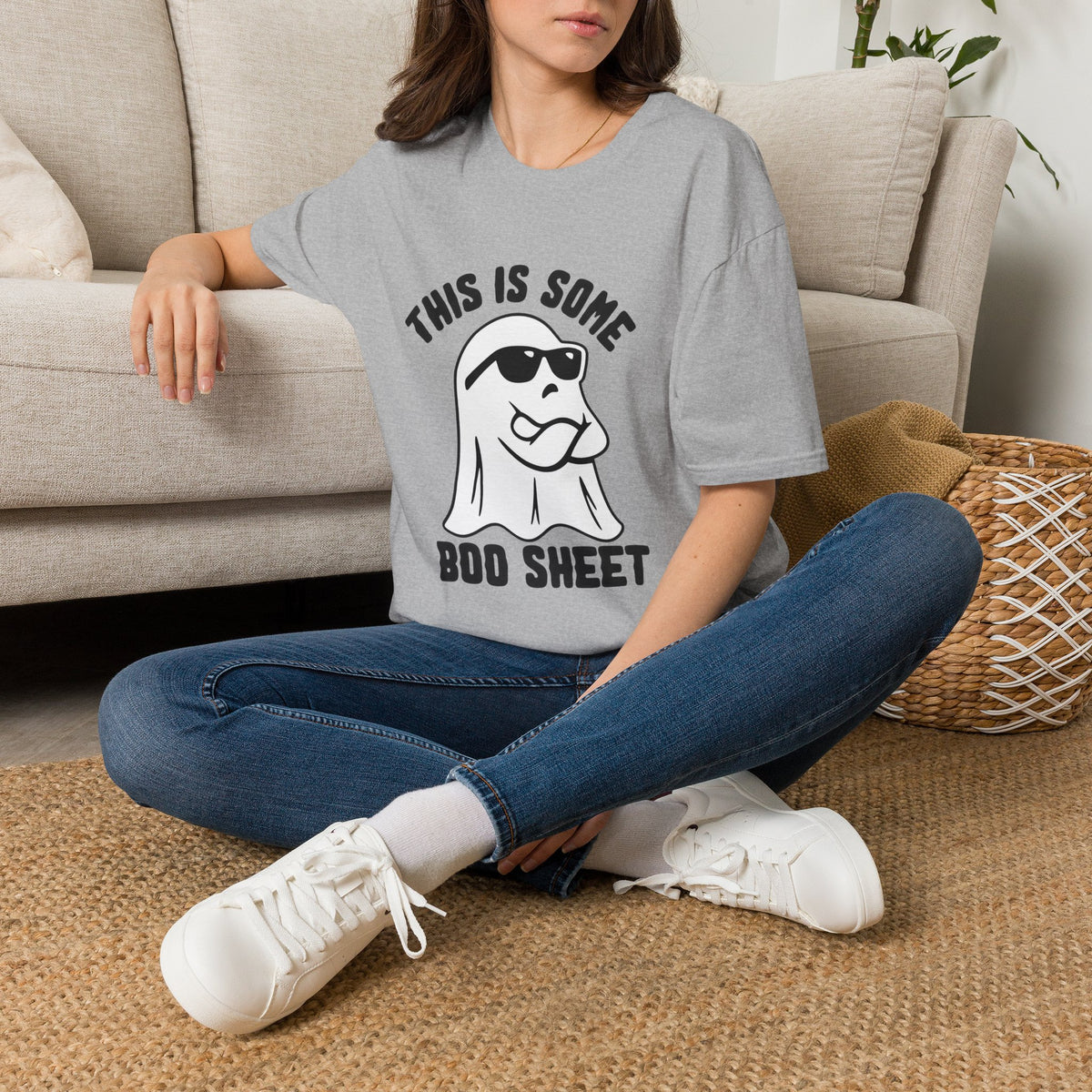 This Is Some Boo Sheet Ghost Halloween T-Shirt