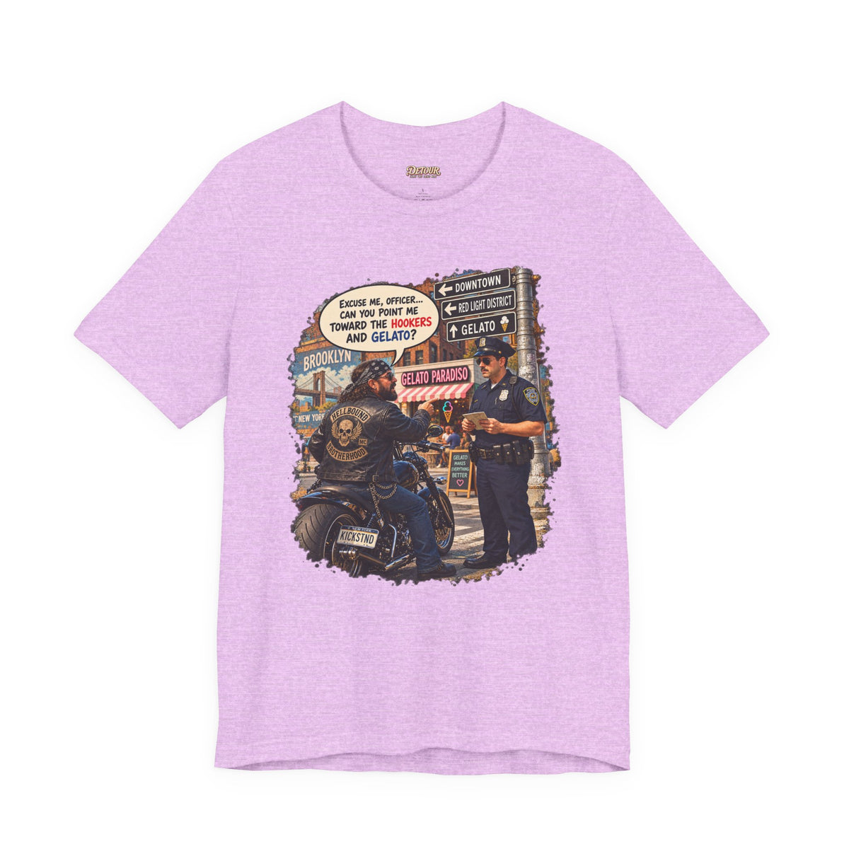 Motorcycle Rider Vintage Graphic Tee