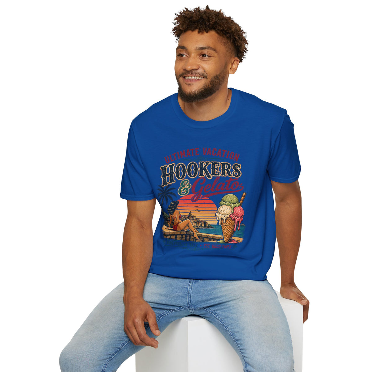 Hookers & Gelato Ultimate Vacation T-Shirt