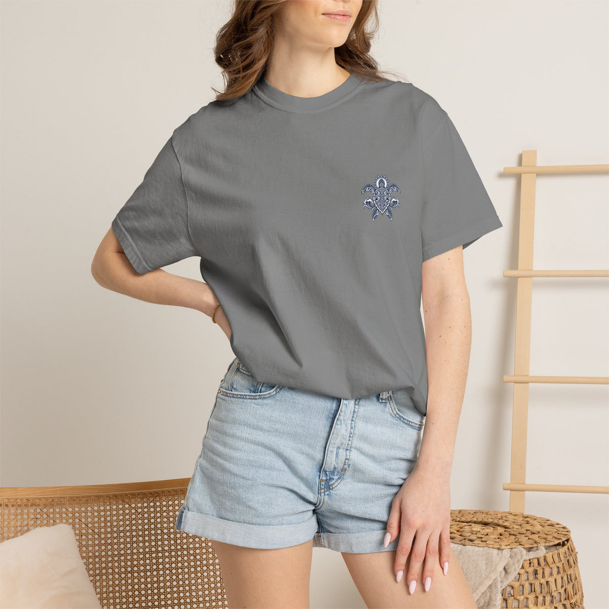 Sacred Sea Turtle Mandala T-Shirt