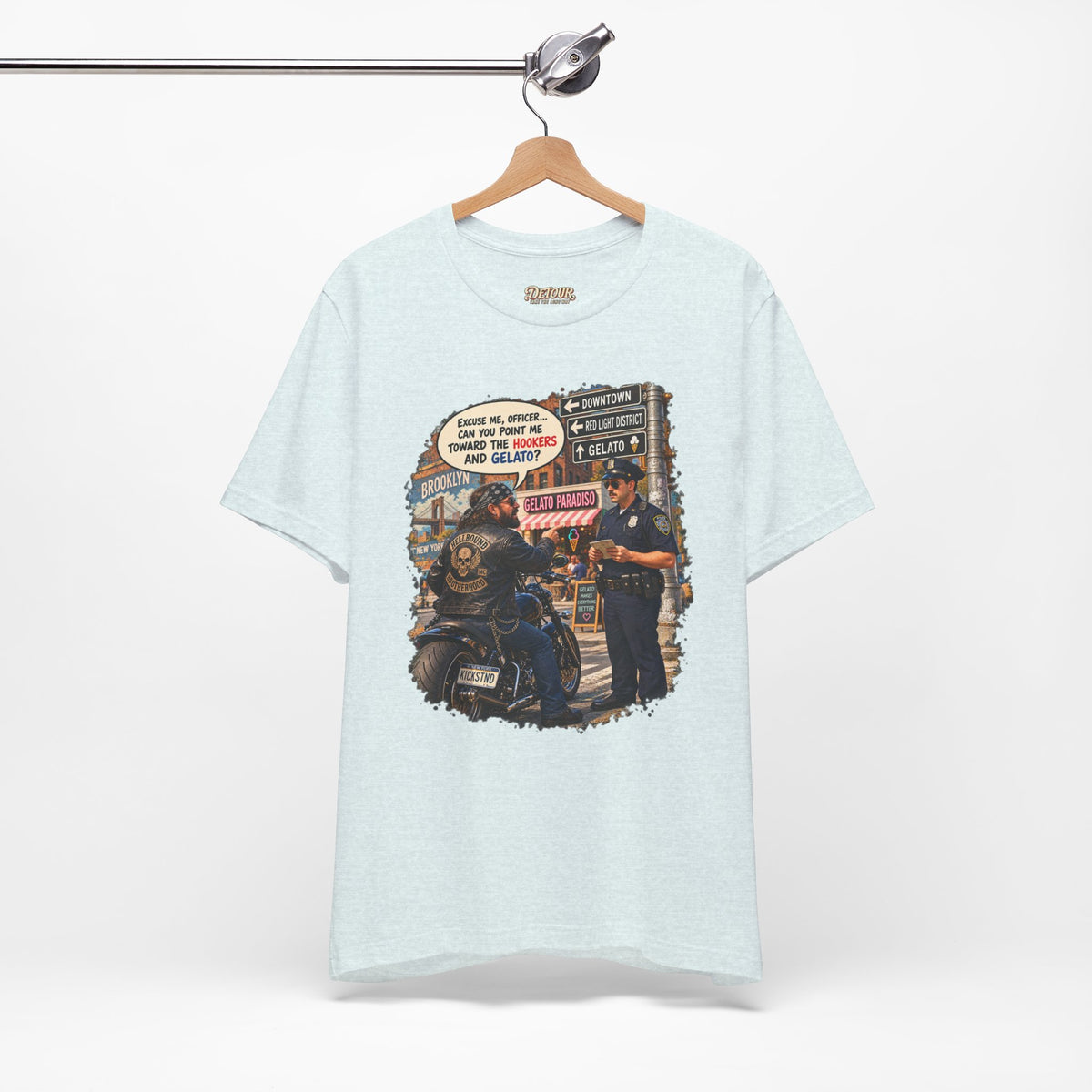 Motorcycle Rider Vintage Graphic Tee