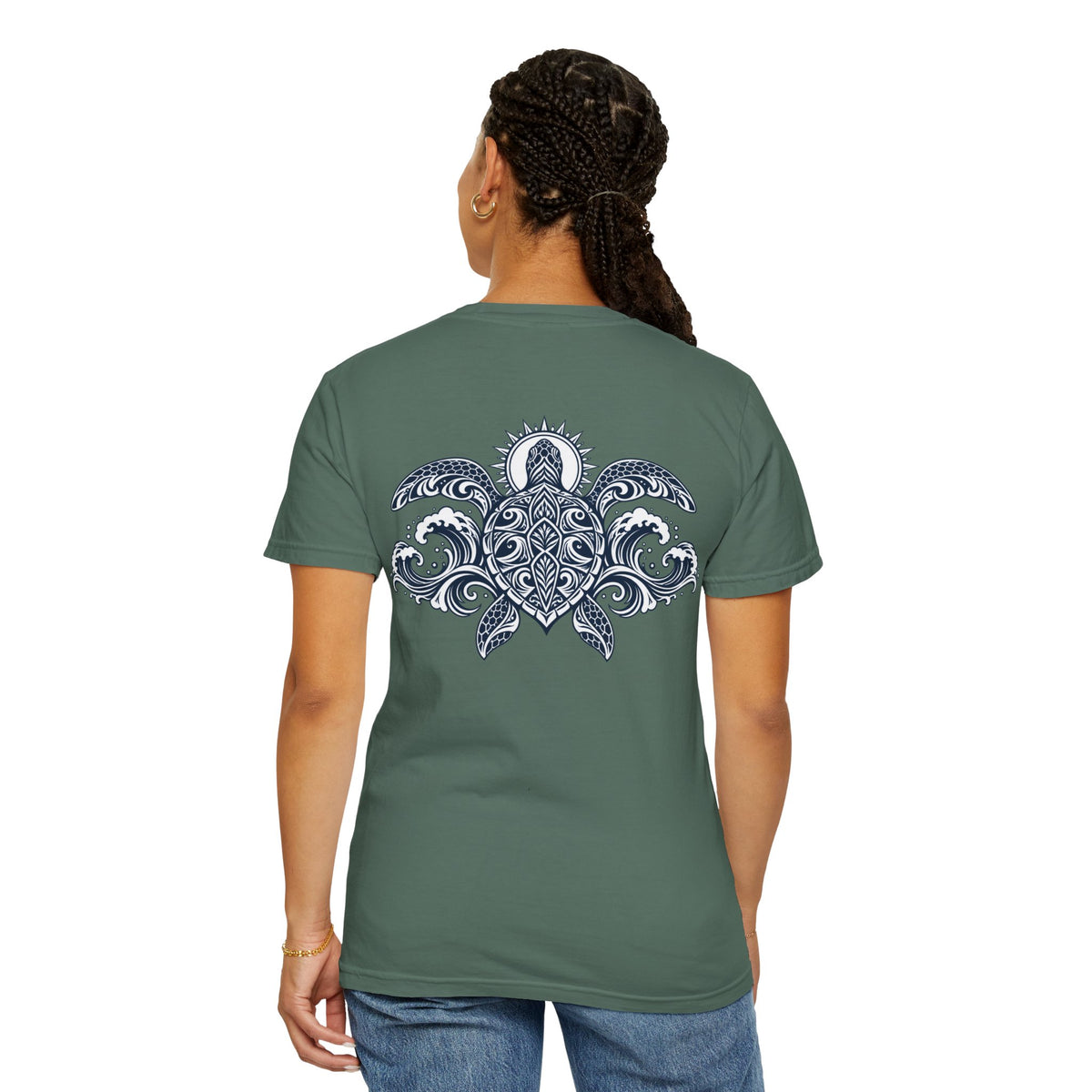 Sacred Sea Turtle Mandala T-Shirt