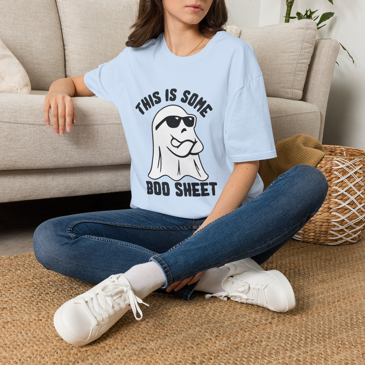 This Is Some Boo Sheet Ghost Halloween T-Shirt