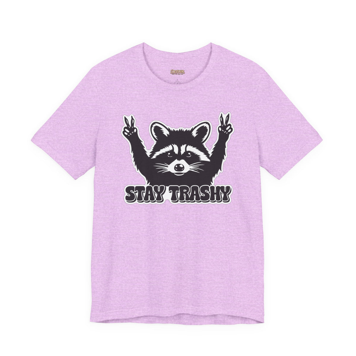 Stay Trashy Raccoon Graphic T-Shirt