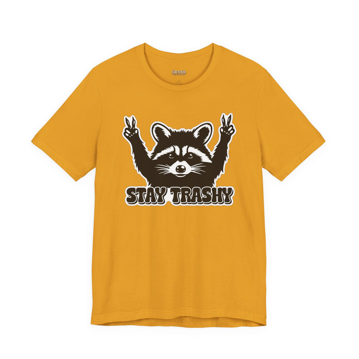 Stay Trashy Raccoon Graphic T-Shirt