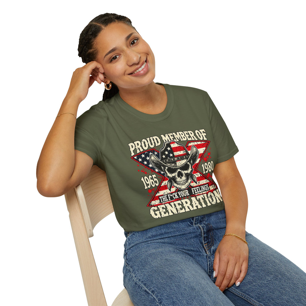 Proud Member of the 1965–1980 Generation Graphic T-Shirt