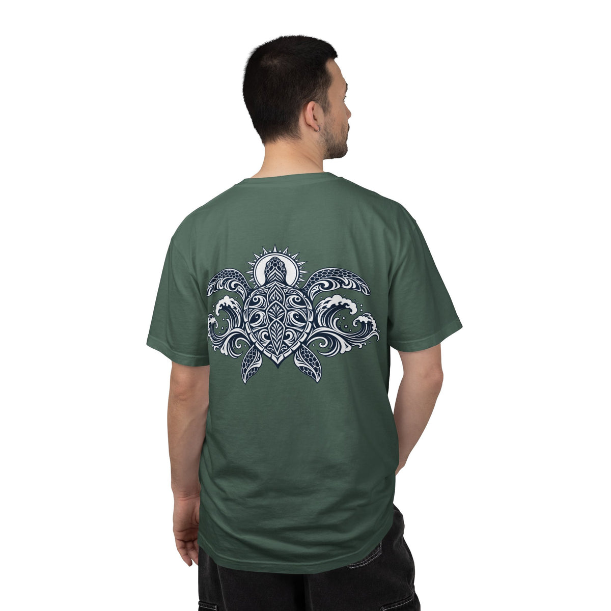 Sacred Sea Turtle Mandala T-Shirt