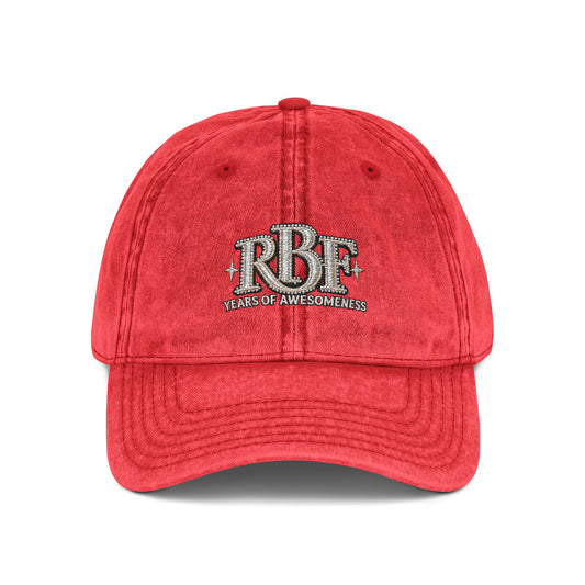 Vintage Embroidered Baseball Cap — RBF Crest