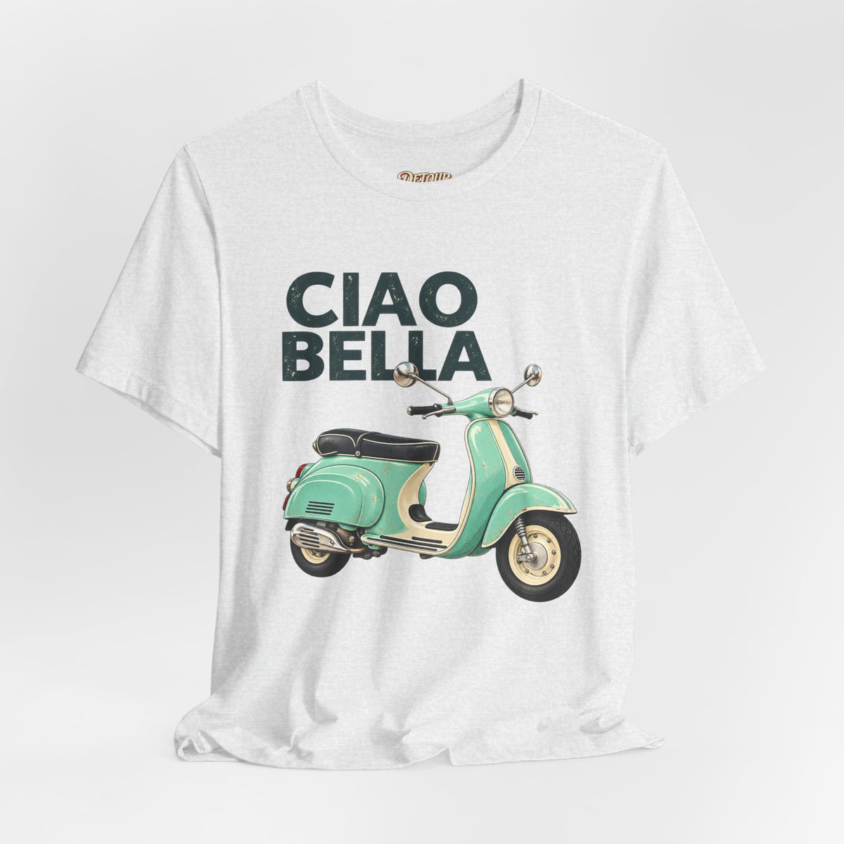Ciao Bella Vespa Scooter Graphic T-Shirt