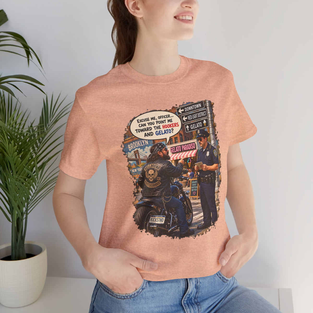 Motorcycle Rider Vintage Graphic Tee
