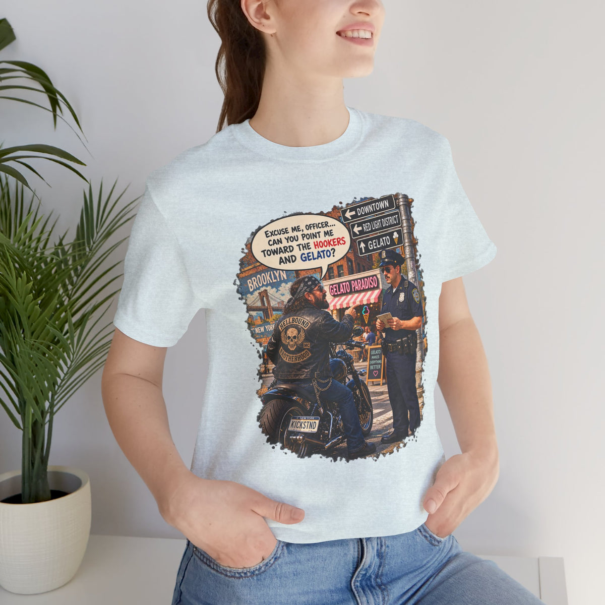 Motorcycle Rider Vintage Graphic Tee