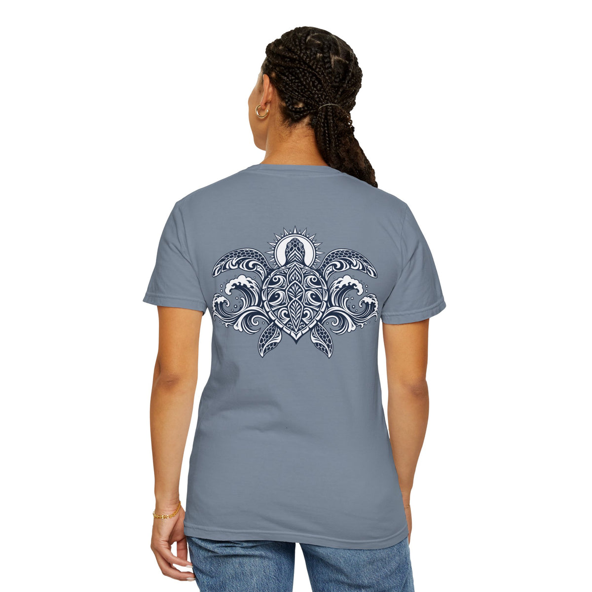 Sacred Sea Turtle Mandala T-Shirt