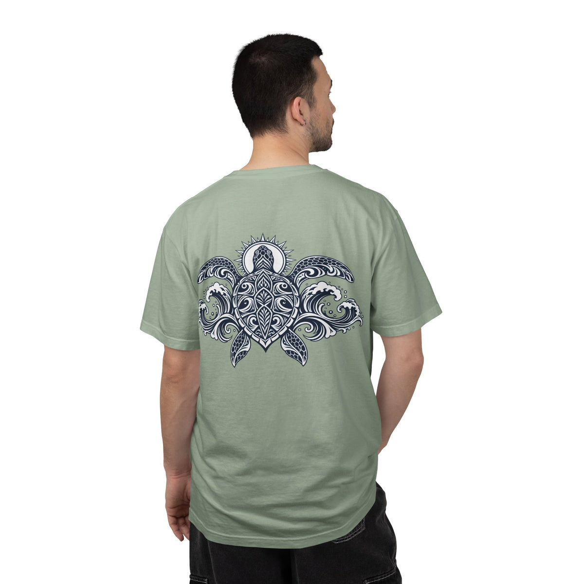 Sacred Sea Turtle Mandala T-Shirt