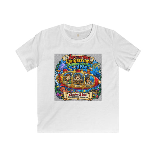 Kids Tee — 'The Adventures of Langstrom & Pepperwood' Colorful Storybook Design