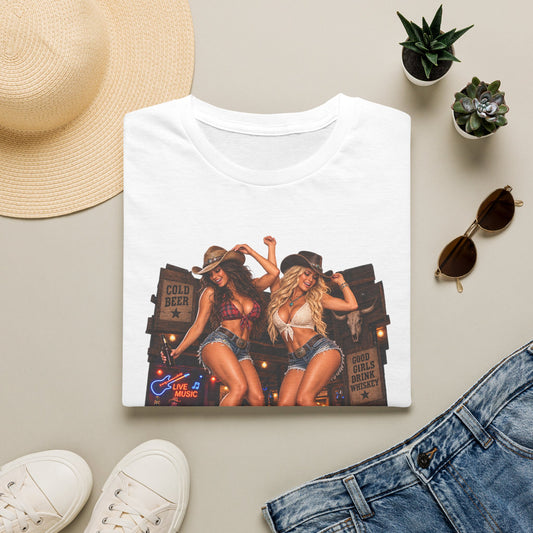 Honky Tonk Women T-Shirt — Country Cowgirl Graphic Tee