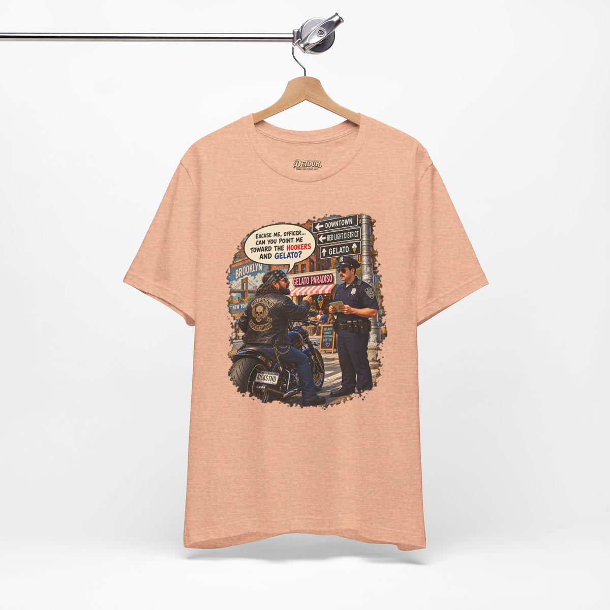 Motorcycle Rider Vintage Graphic Tee