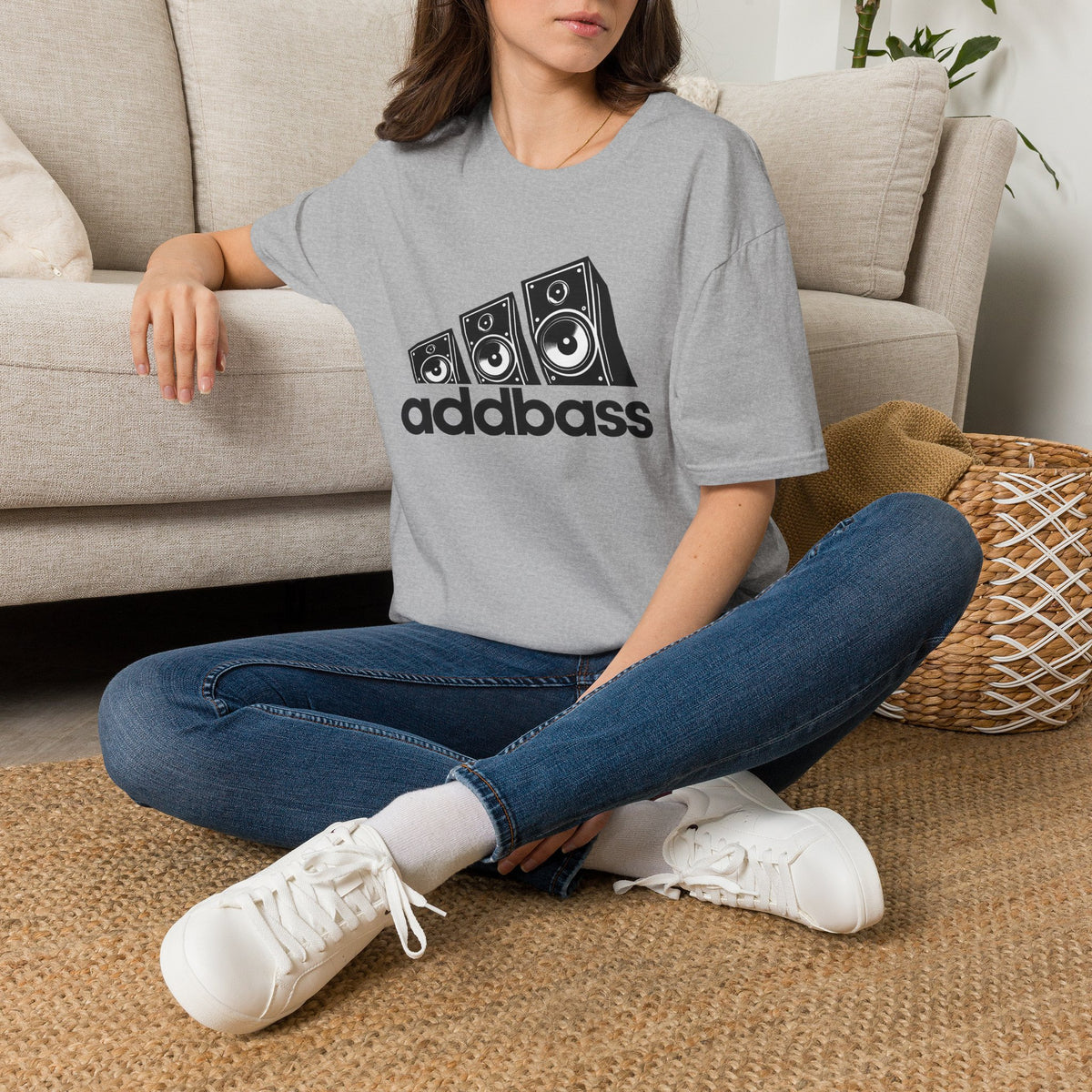 Addbass Speaker Graphic Music T-Shirt