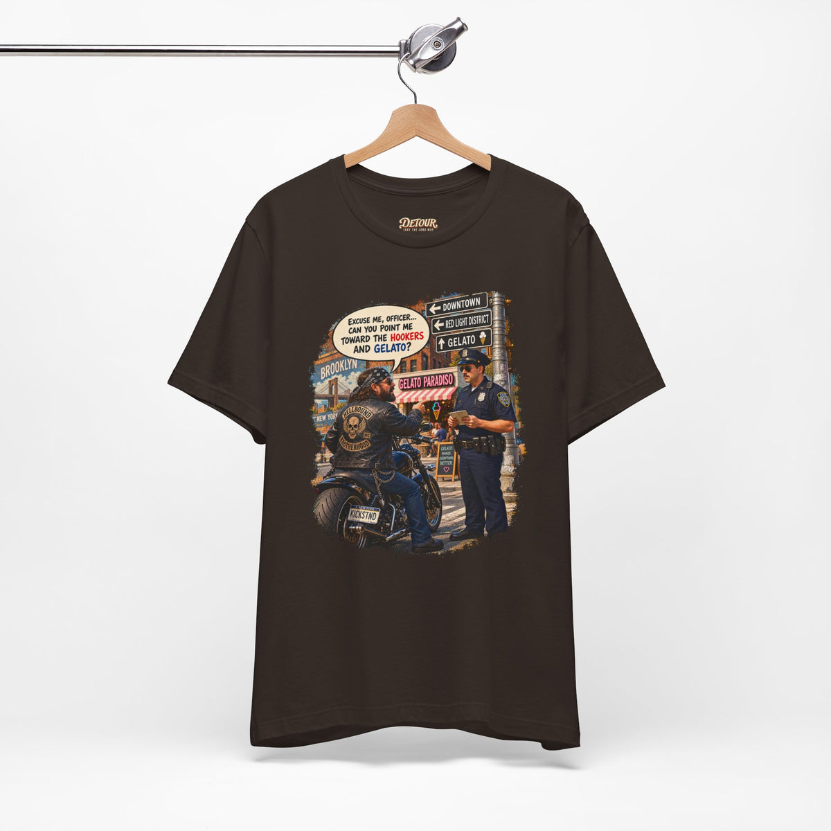 Motorcycle Rider Vintage Graphic Tee