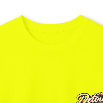 Detour Classic Car Long Sleeve Tee – 'Take The Long Way' Vintage Hot Rod Shirt