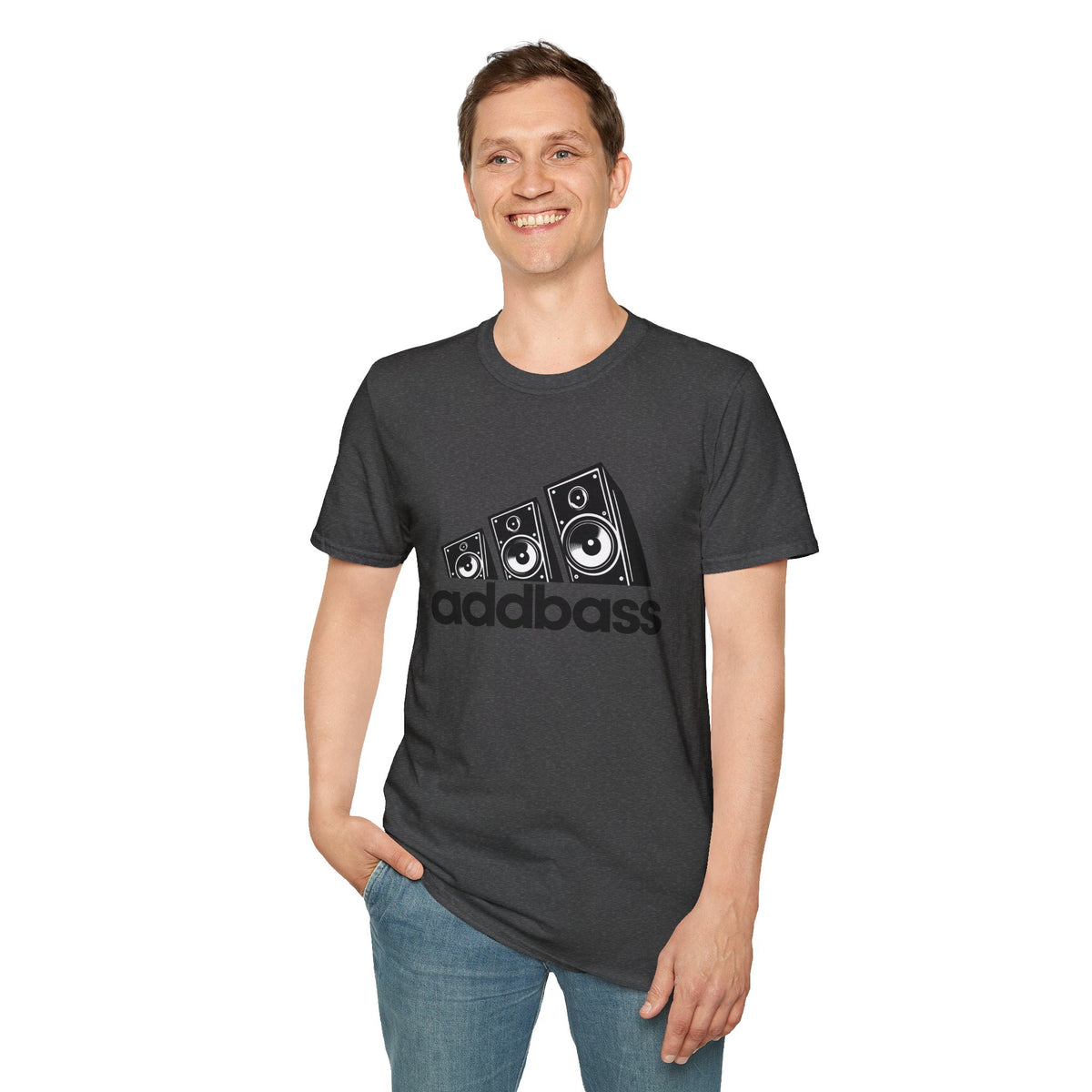 Addbass Speaker Graphic Music T-Shirt