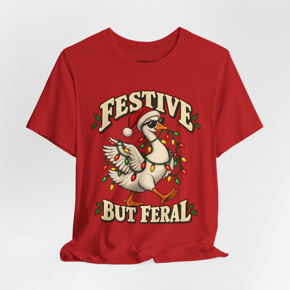Festive Butterball Turkey Christmas Tee — Holiday Humor Shirt