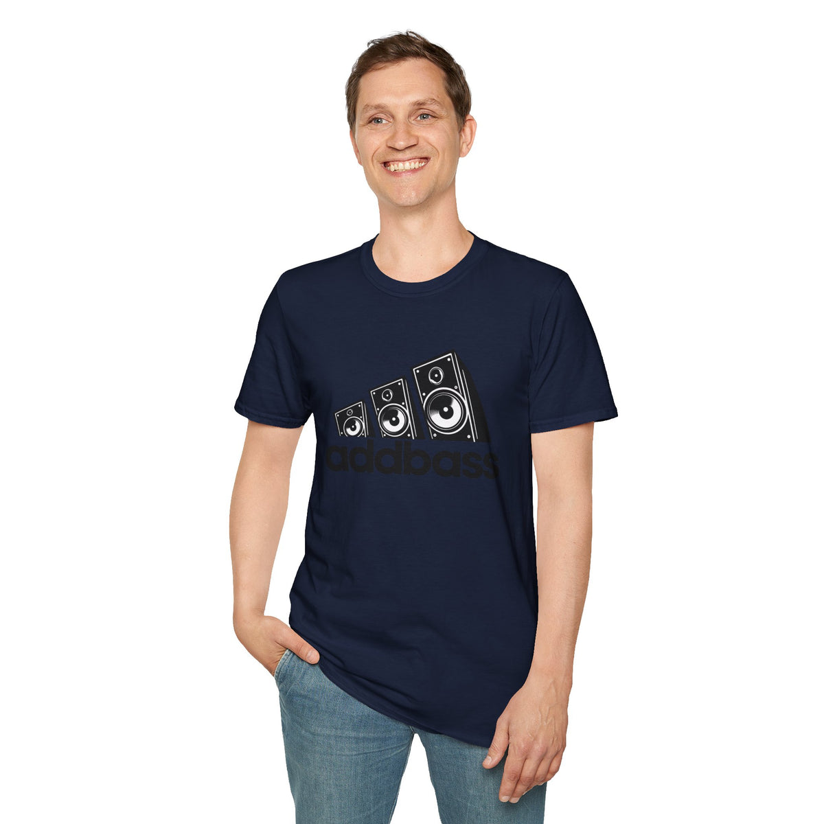 Addbass Speaker Graphic Music T-Shirt