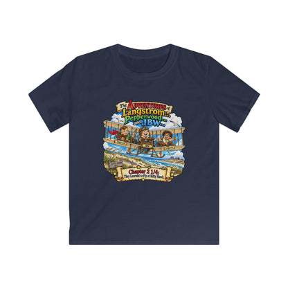Kids Adventure Tee — Langstrom's Pepperwood J.B.W.S. Vintage Nature Graphic