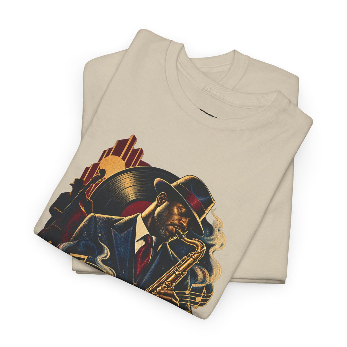 Saxophone Jazz Musician T-Shirt — Vintage Sax Player Tee