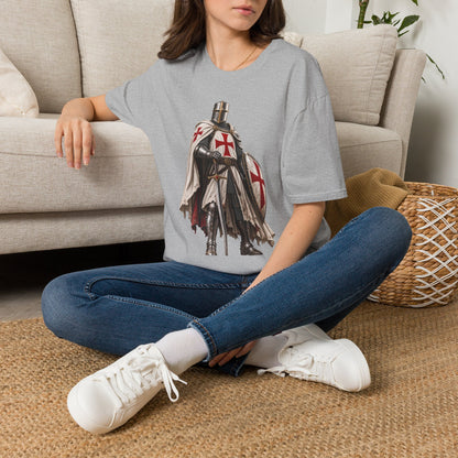 Crusader Knight T‑Shirt — Medieval Templar Armor Graphic Tee (Copy)