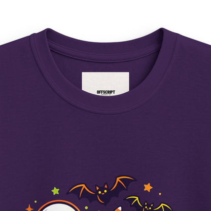Kids Halloween Tee - Cute Ghost, Jack-O'-Lantern & Black Cat Shirt for Children