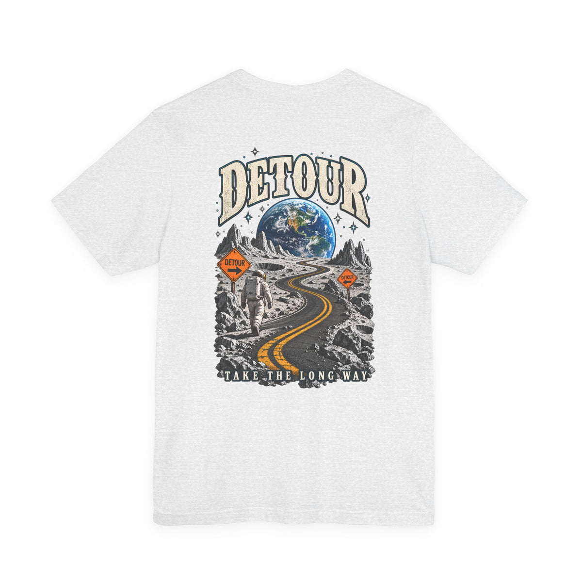 Detour Adventure Tee — 'Take the Long Way' Graphic T‑Shirt