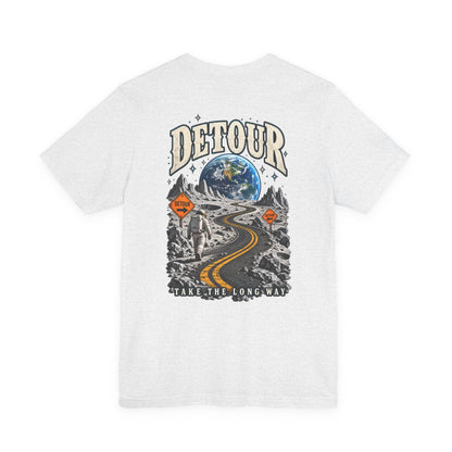 Detour Adventure Tee — 'Take the Long Way' Graphic T‑Shirt