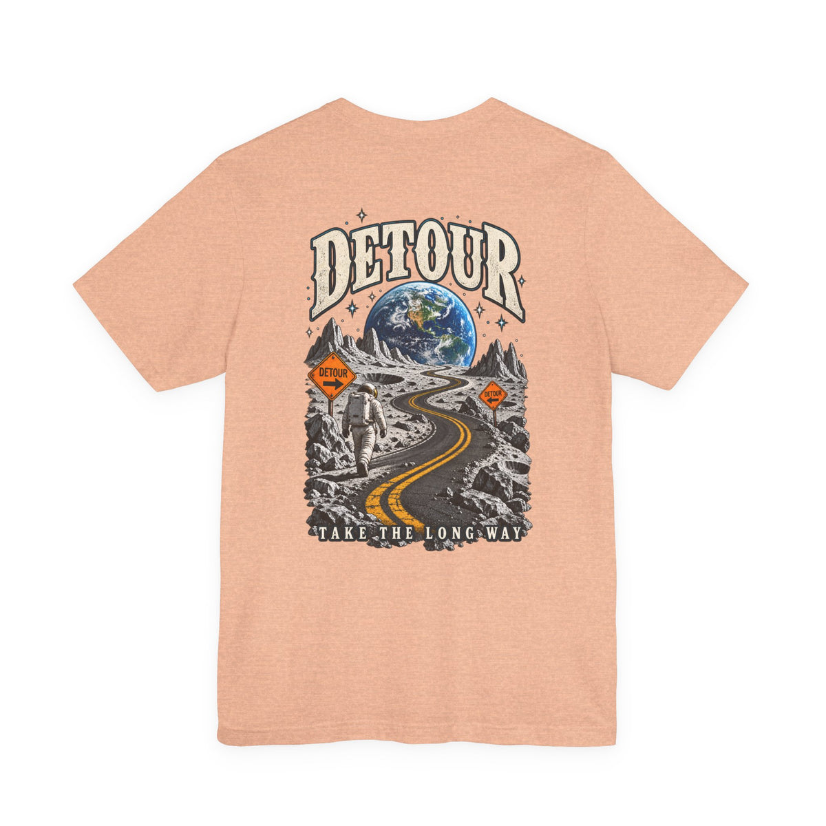 Detour Adventure Tee — 'Take the Long Way' Graphic T‑Shirt