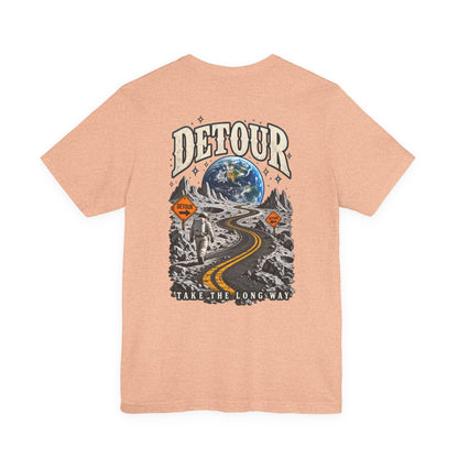 Detour Adventure Tee — 'Take the Long Way' Graphic T‑Shirt