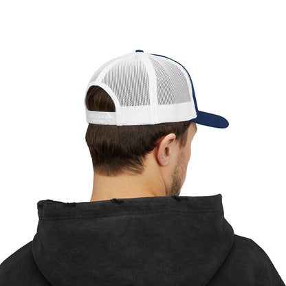 Cowboy Hat Snapback Trucker Cap – Western Rodeo Mesh Back Hat