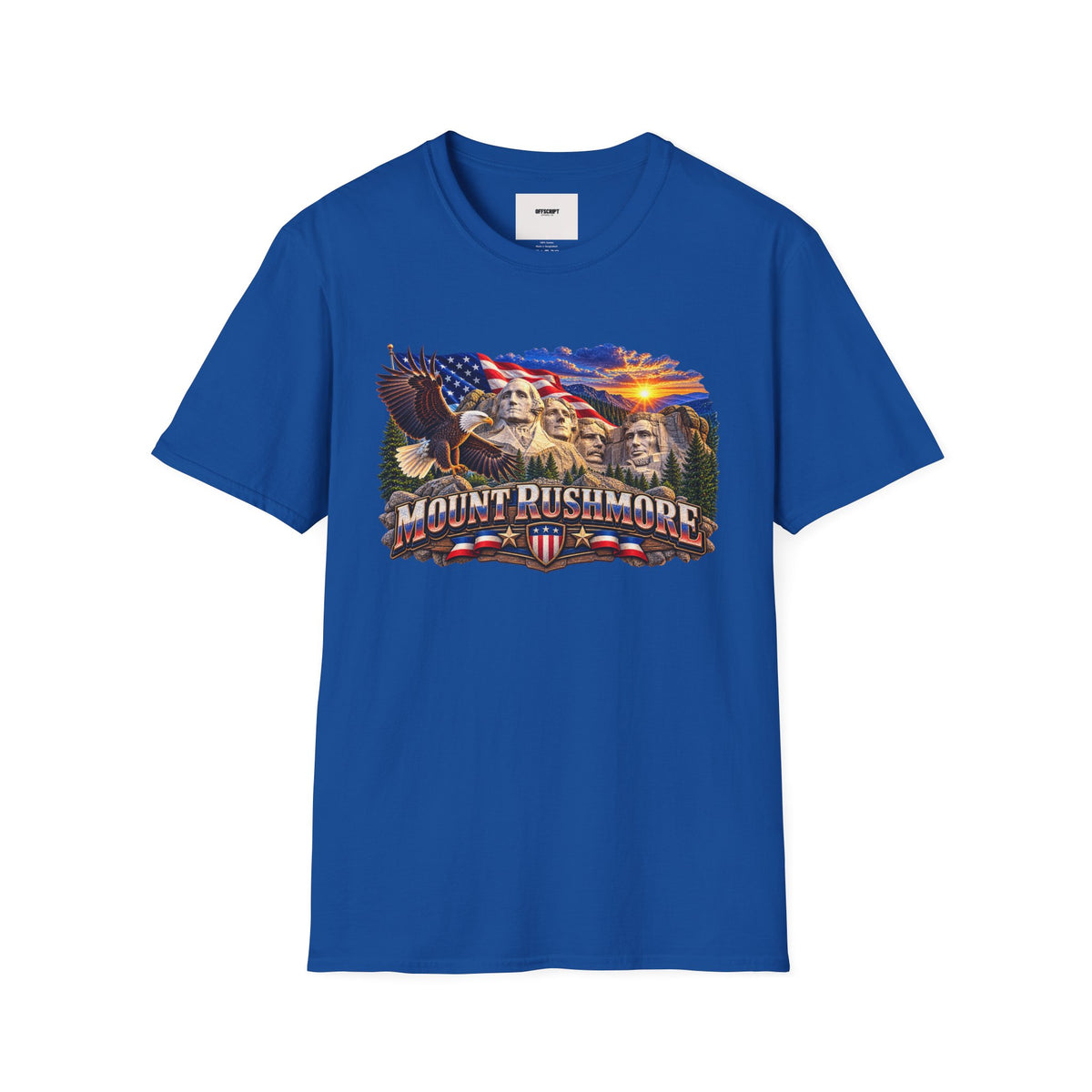 Mount Rushmore Graphic T-Shirt — Patriotic American Landmark Tee