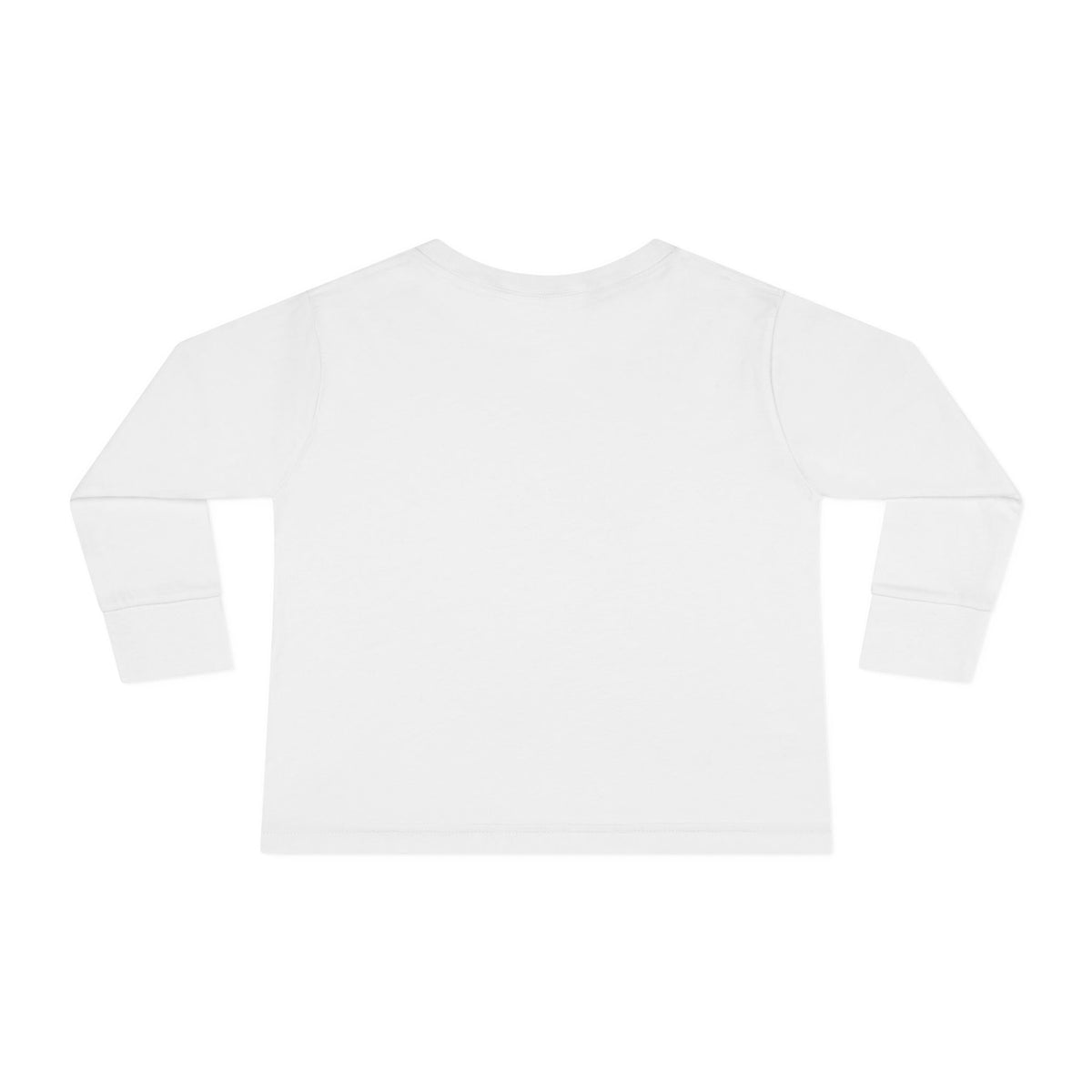 Toddler Halloween Witch Long Sleeve Tee — Cute Witch & Black Cat Pumpkin Design