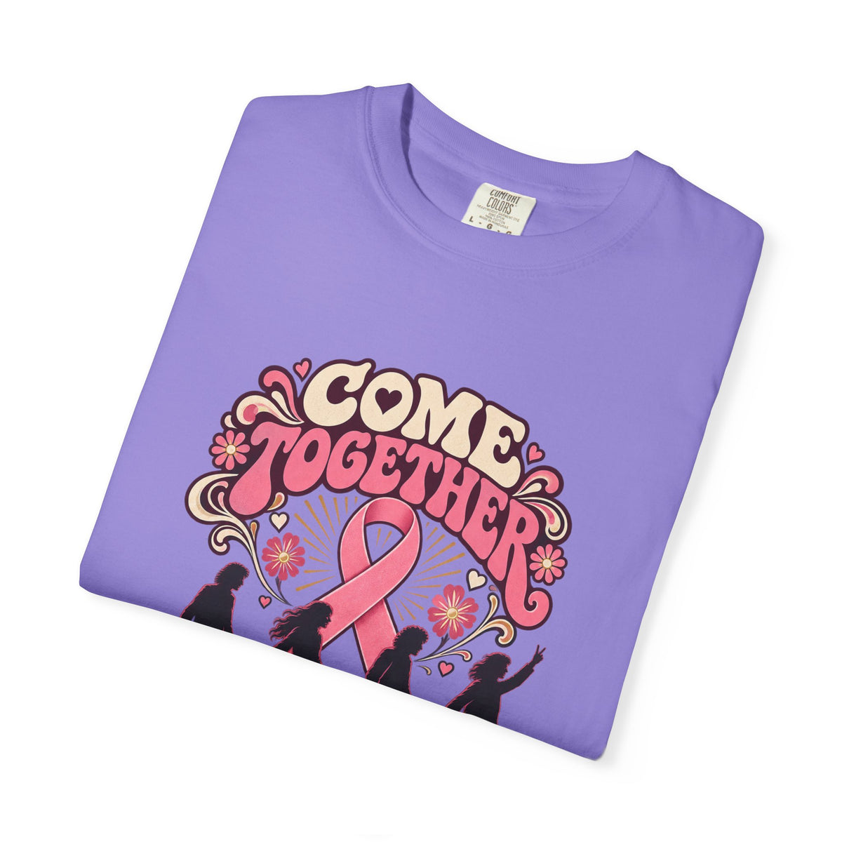 Breast Cancer Awareness 'Come Together for a Cure' T-Shirt