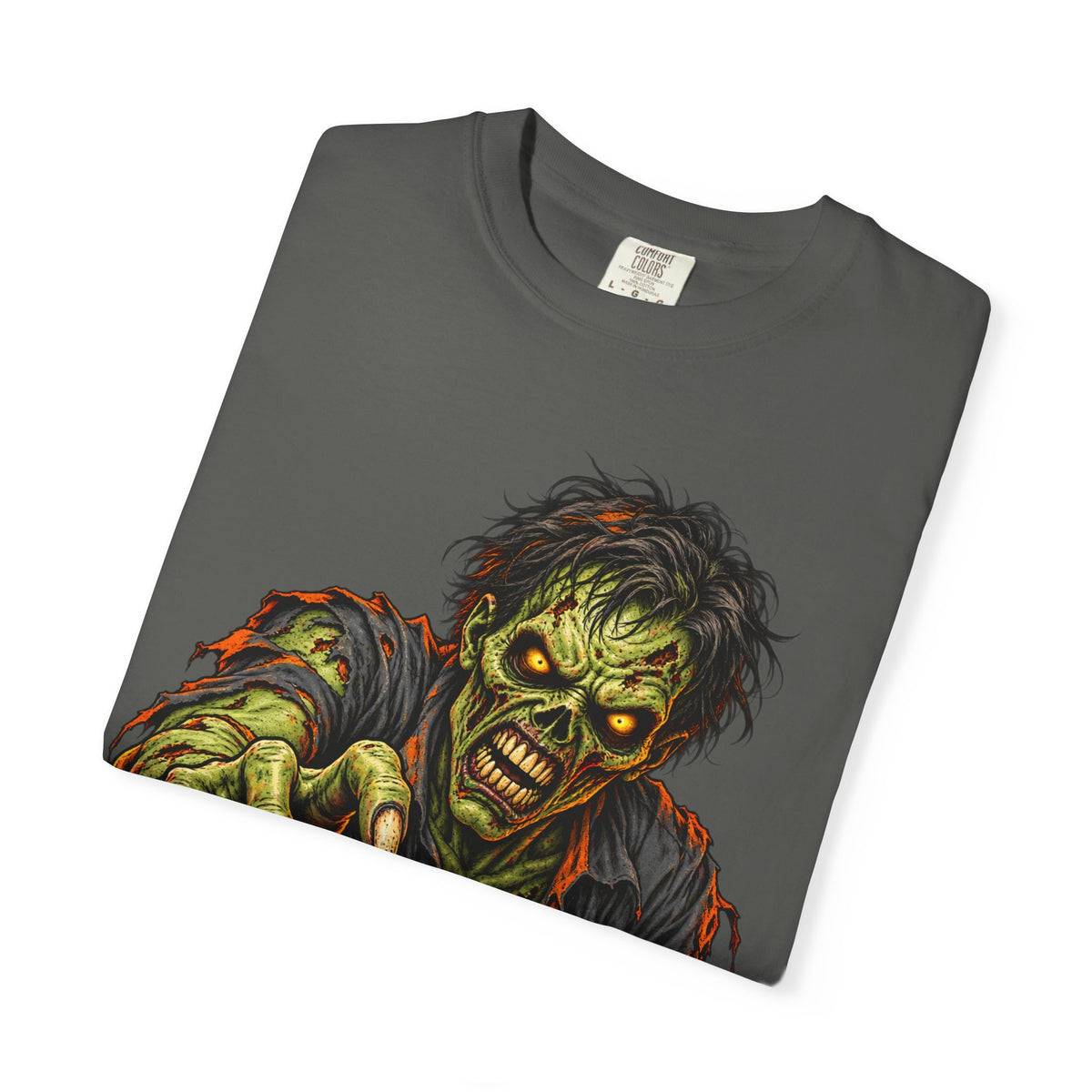 Zombie Attack T‑Shirt — Graphic Horror Tee for Halloween & Horror Fans