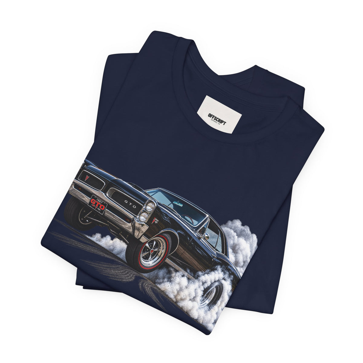 Vintage Muscle Car Tee — Burnout Classic Car Graphic T-Shirt