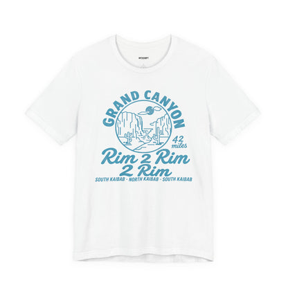 Grand Canyon Rim 2 Rim Graphic Tee — 42 Miles Adventure T-Shirt