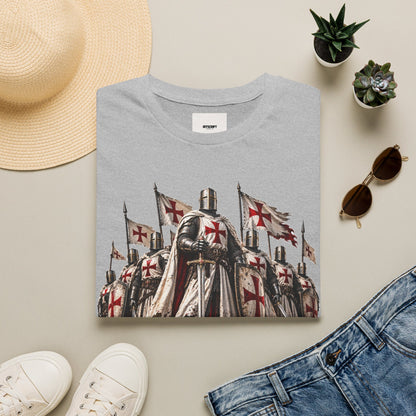 T‑Shirt — Crusader Knight 'Fear No Evil' Graphic Tee