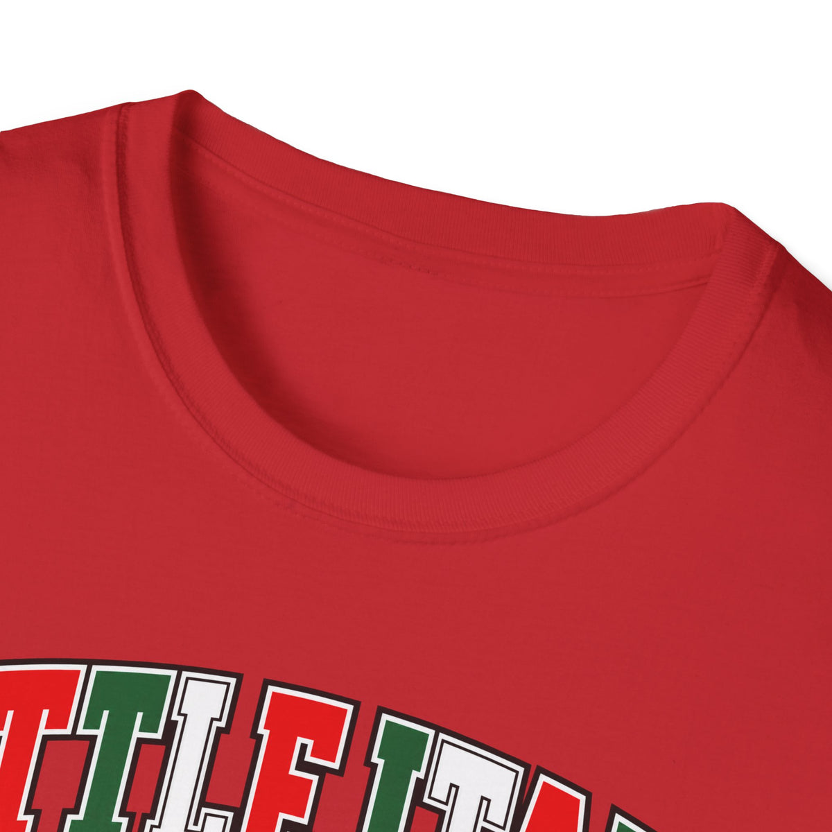 Little Italy T‑Shirt — Italian Flag Arch Graphic Tee