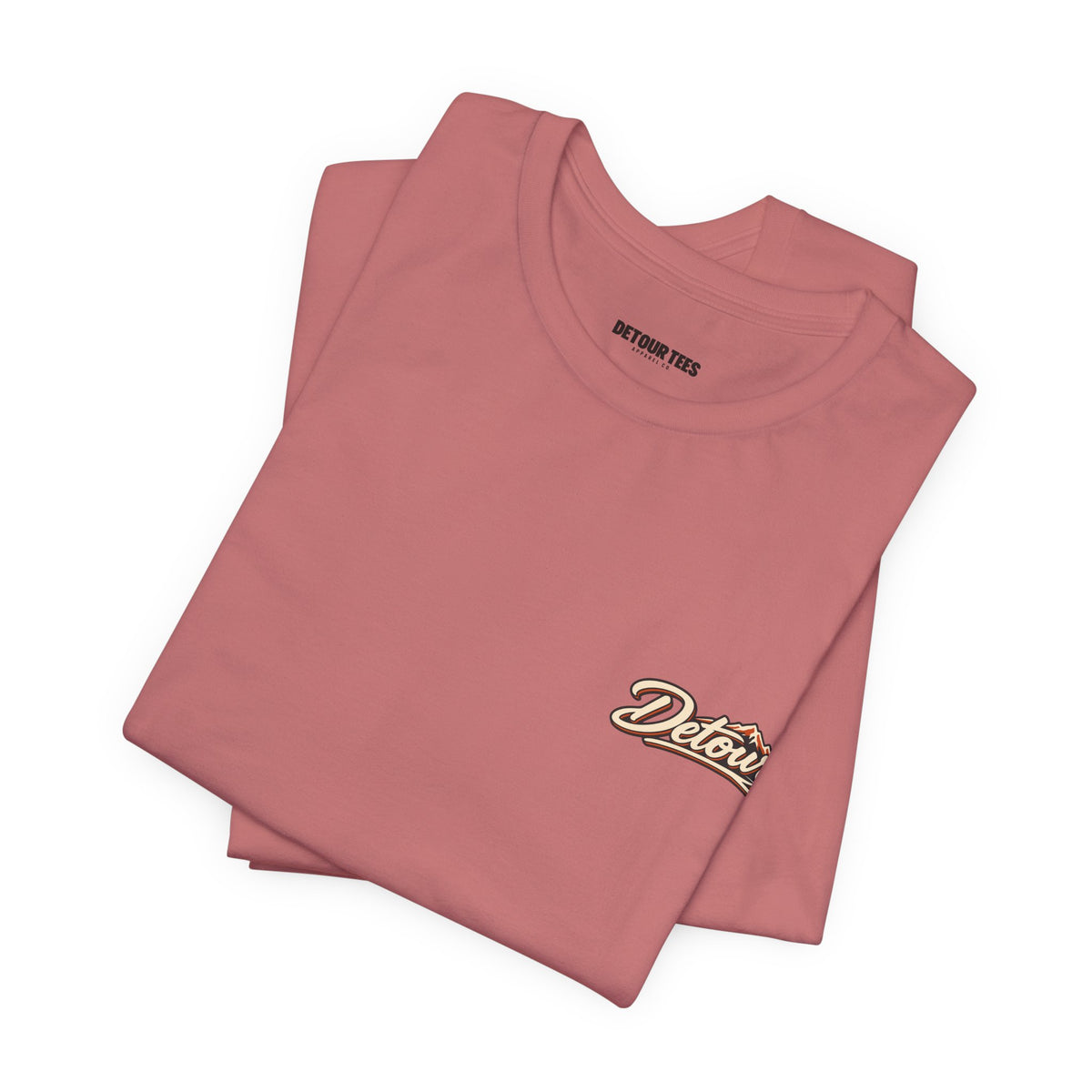 Detour Graphic Tee — 'Detour: Take the Long Way' Vintage Road Trip T‑Shirt