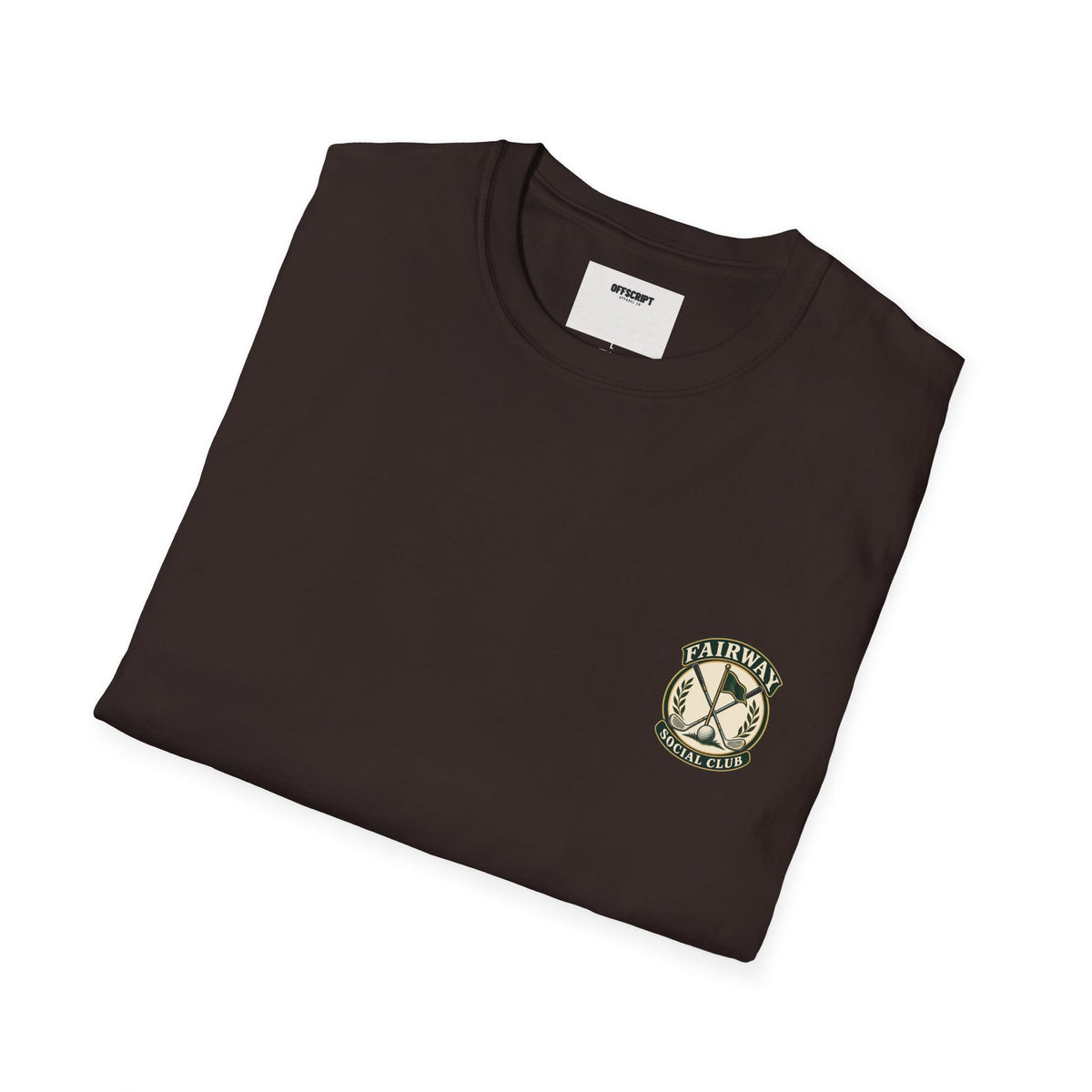 Fairway Social Club Golf T-Shirt — 'Play the Long Game' Vintage Golf Graphic