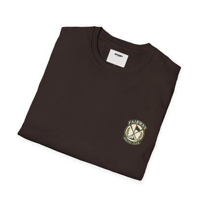 Fairway Social Club Golf T-Shirt — 'Play the Long Game' Vintage Golf Graphic